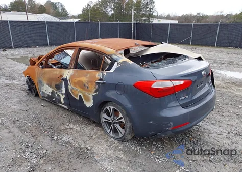 2015 Kia Forte Ex из США, поврежденный, VIN KNAFX4A84F5337460